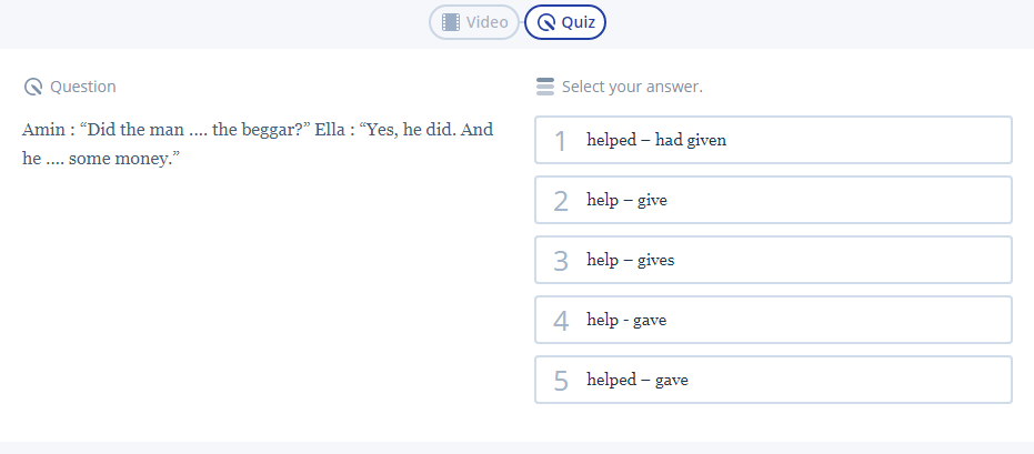 Latihan Soal Past Tense Lengkap dengan Pembahasannya 2