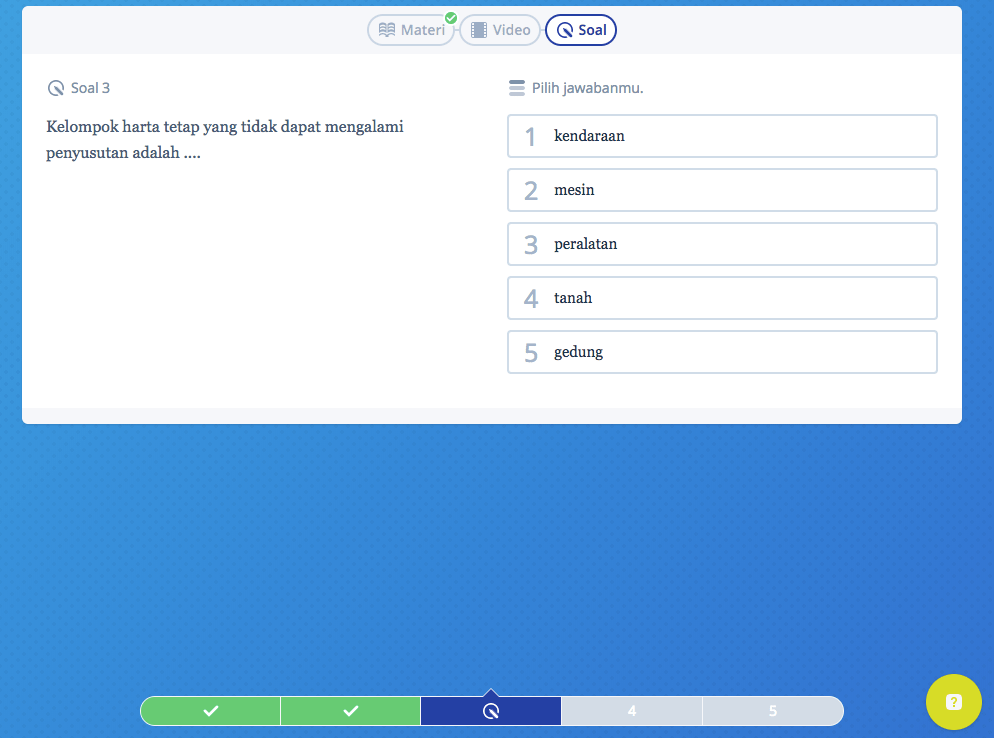 Contoh Soal Persamaan Dasar Akuntansi No 3