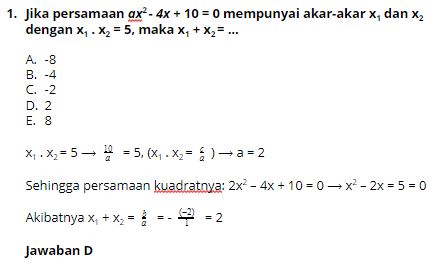 Simak Cara Seru Soal dan Pembahasan Persamaan Kuadrat 1