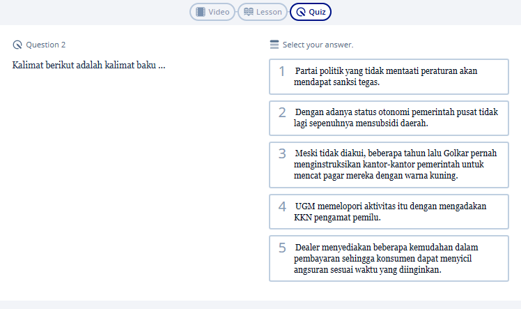 Pelajari 5 Contoh Soal Kalimat Efektif Ini Agar Lulus SBMPTN 2018! 2