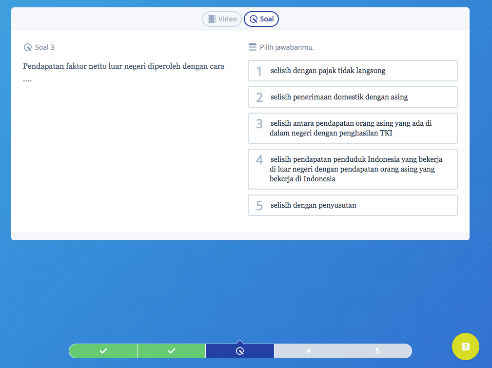 Belajar Contoh Soal Ekonomi SBMPTN Pendapatan Nasional, Yuk!