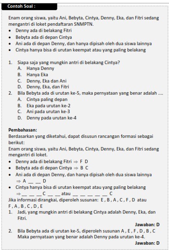 100% Cara Paling Ampuh Menyelesaikan Soal TPA SBMPTN!