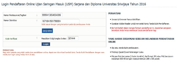 Ingin Masuk Universitas Sriwijaya Lewat Jalur USM?  Catat Informasi Pentingnya!