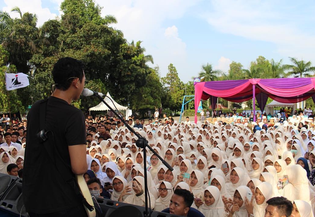 Hadiah Pensi #BelajarKekinian Video Challenge Meriah di SMA Al-Kautsar Bandar Lampung! 