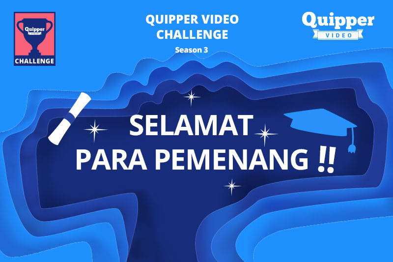 Pengumuman Pemenang Quipper Video Challenge Season 3
