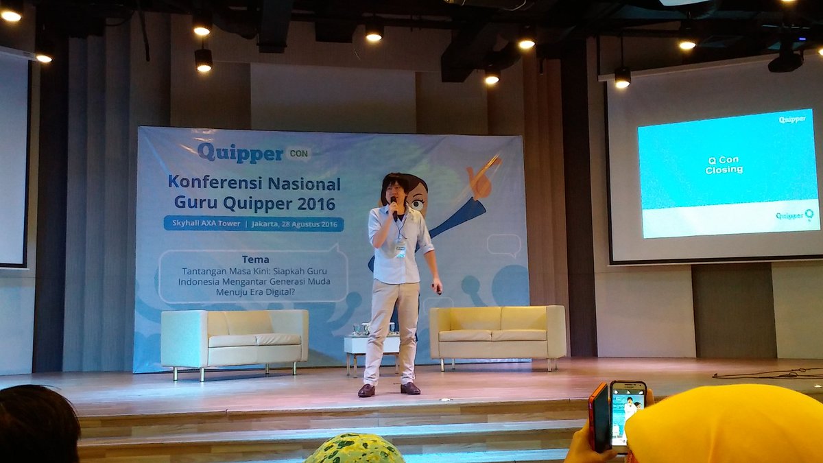 Takuya Homma, Country Manager Quipper indonesia.