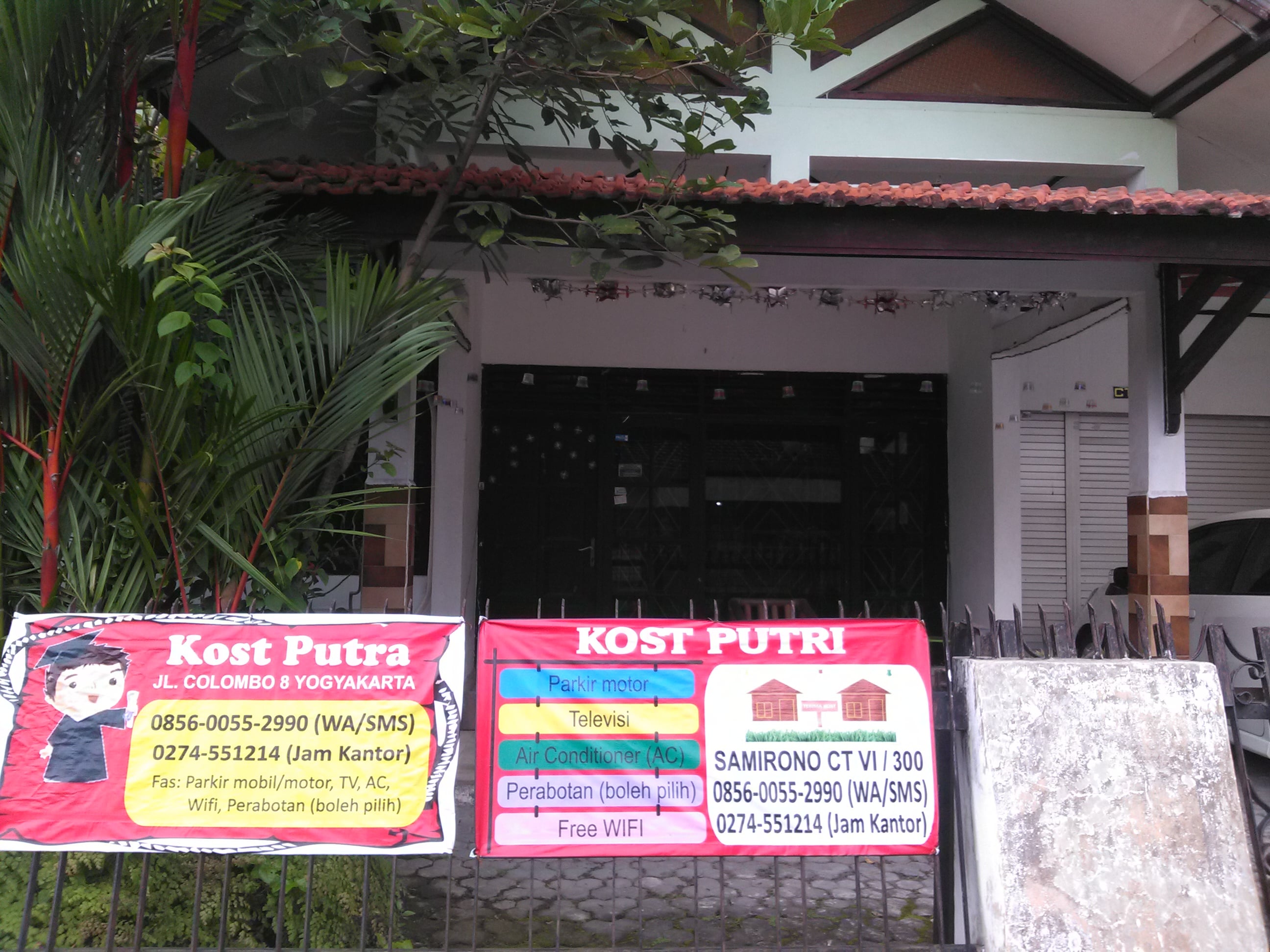 Tempat Tinggal Di Sekitar Kampus Universitas Negeri Yogyakarta