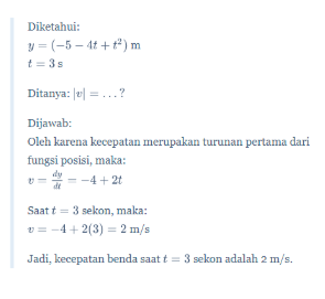 Kinematika Vektor - Fisika Kelas 11 - Konsep, Rumus, dan Contoh Soal