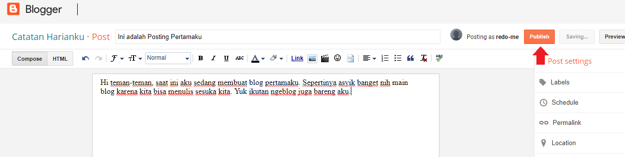 Cara Membuat Blog dengan Blogspot