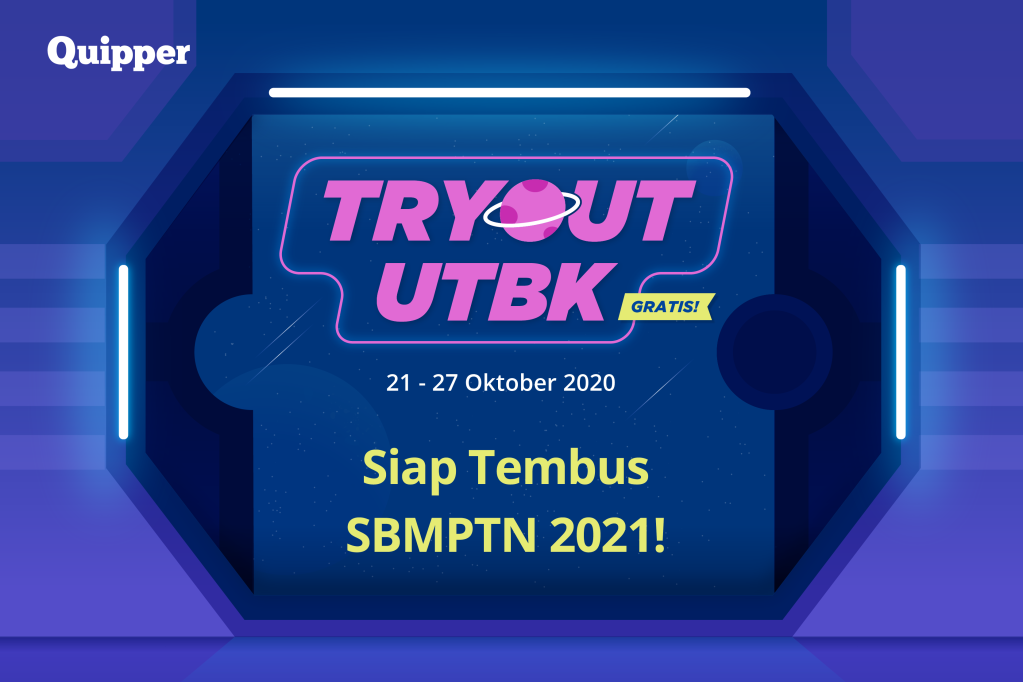 Tryout UTBK 2021 GRATIS dari Quipper!