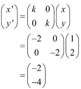 Titik A’ → A (1, 2)