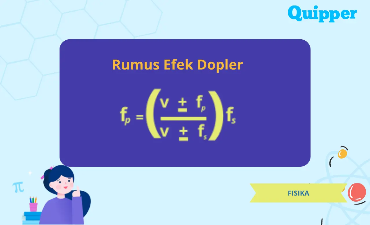 Materi Rumus Efek Doppler, Contoh Soal dan Pembahasannya
