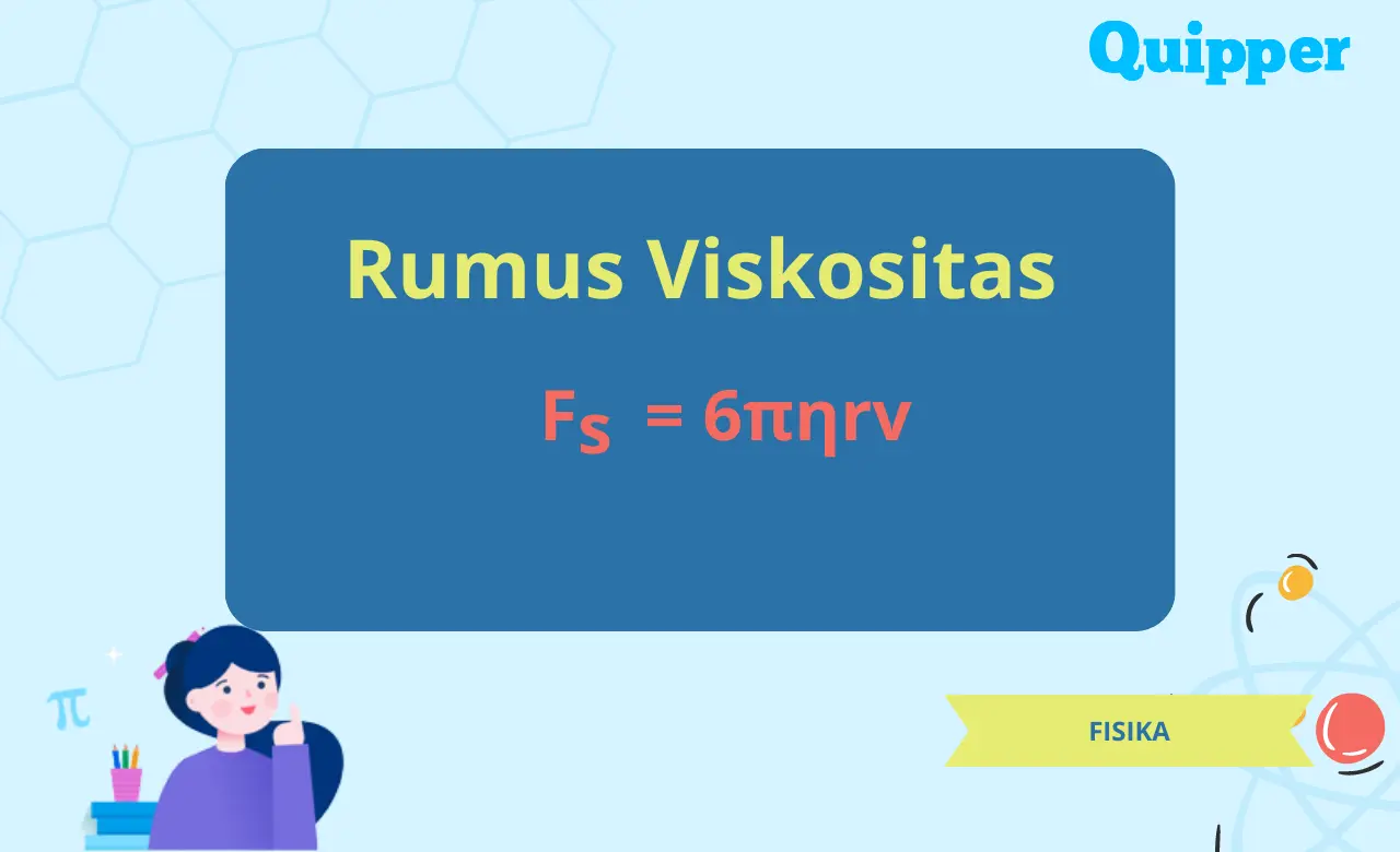 Pengertian Viskositas Rumus, Faktor, Penerapan dan Contoh Soal