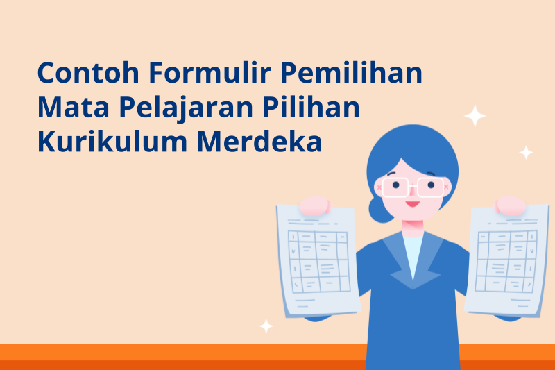Contoh Formulir Pemilihan Mata Pelajaran Pilihan Kurikulum Merdeka