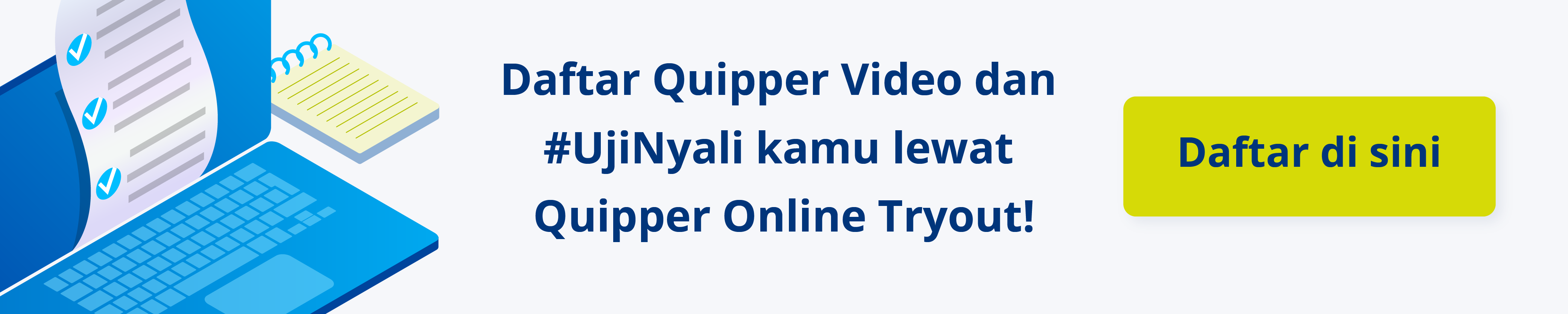 kamu di bagian kanan bawah beranda akun Quipper Video kamu beberapa hari setelah periode line Tryout 1 selesai Jadi pastikan untuk membuka